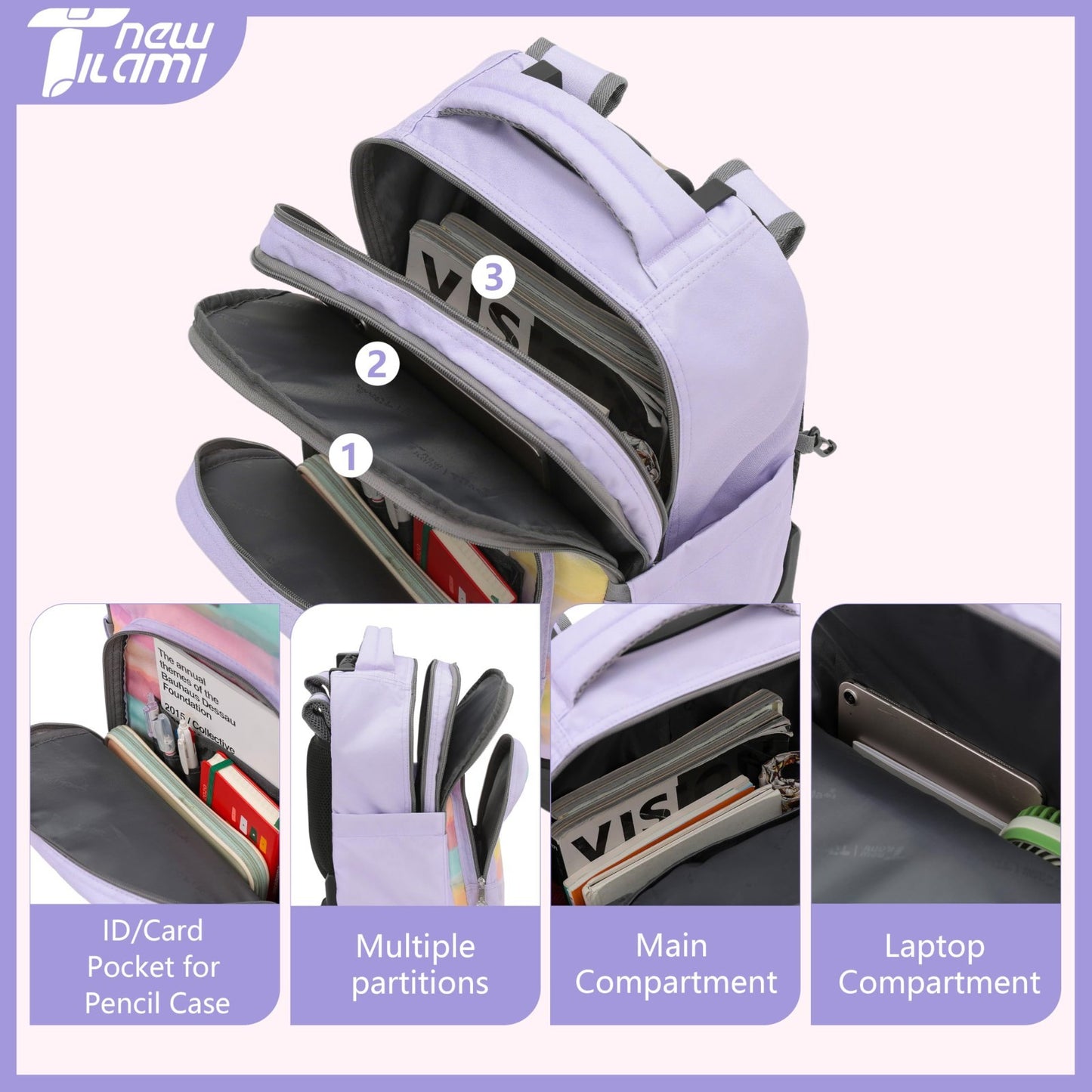 18 Inch Rolling Backpack with Lunch Bag for Kids   School Travel Bag for Boys &3