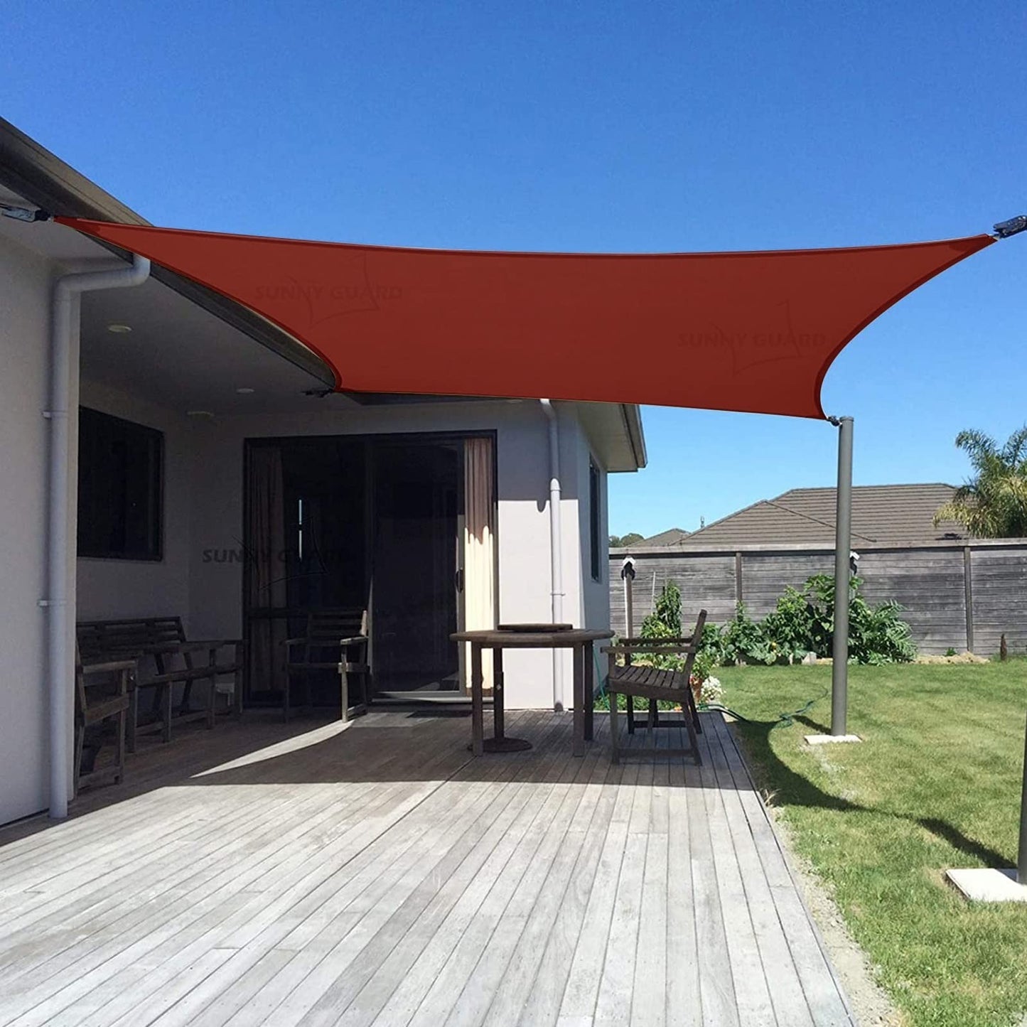 10' x 13' Rectangle Shade Sail Canopy   95% UV Block Outdoor Sun Shade for Patio1