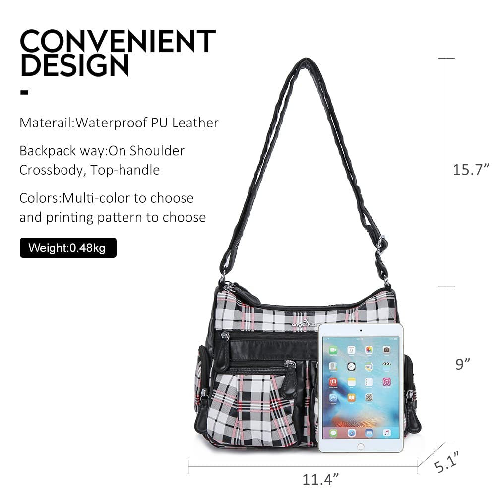 Stylish Crossbody Bags for Women   Medium Faux Leather Shoulder Handbags & Purse3