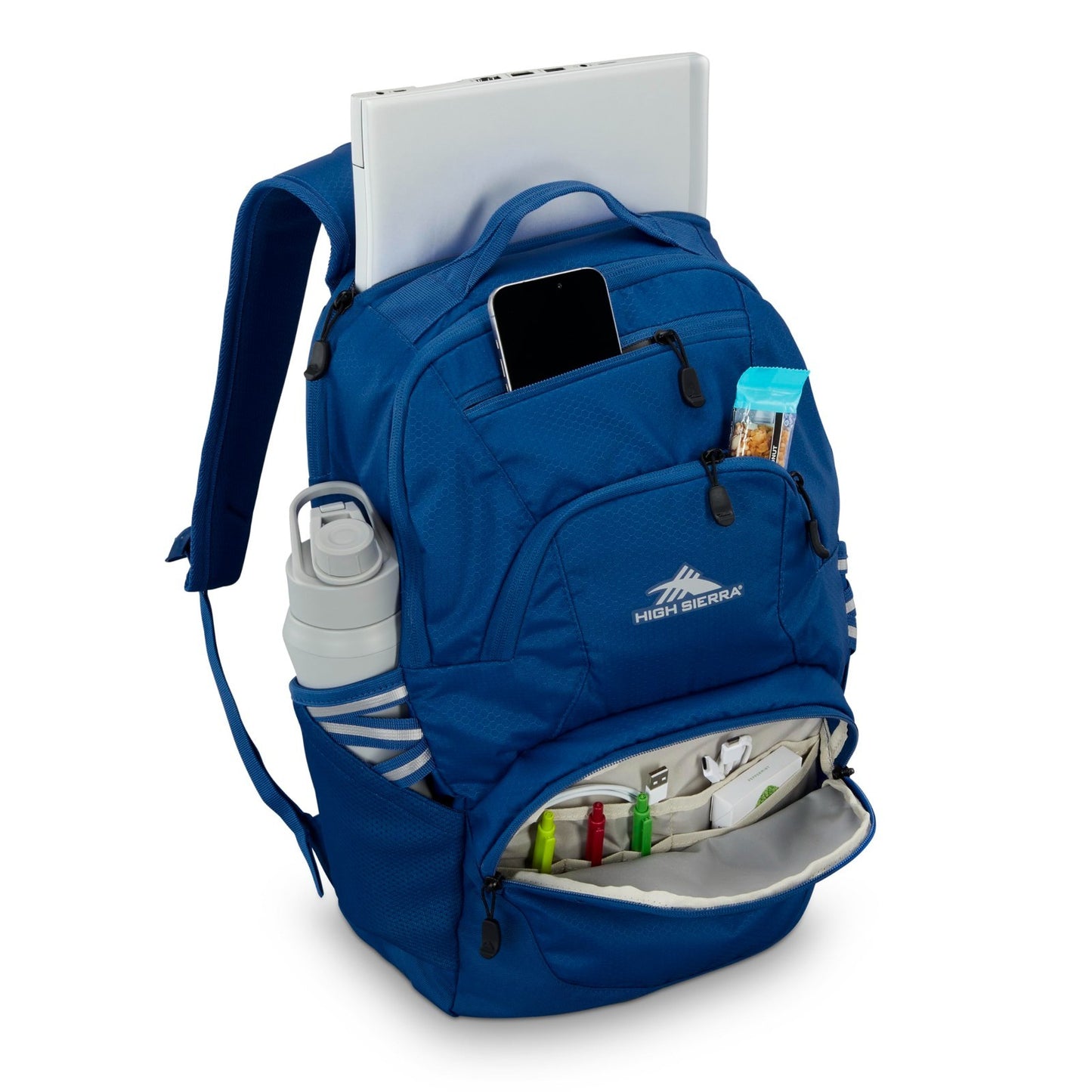 Travel Laptop Backpack with Drop Protection Pocket & Tablet Sleeve   Cosmic Blue9