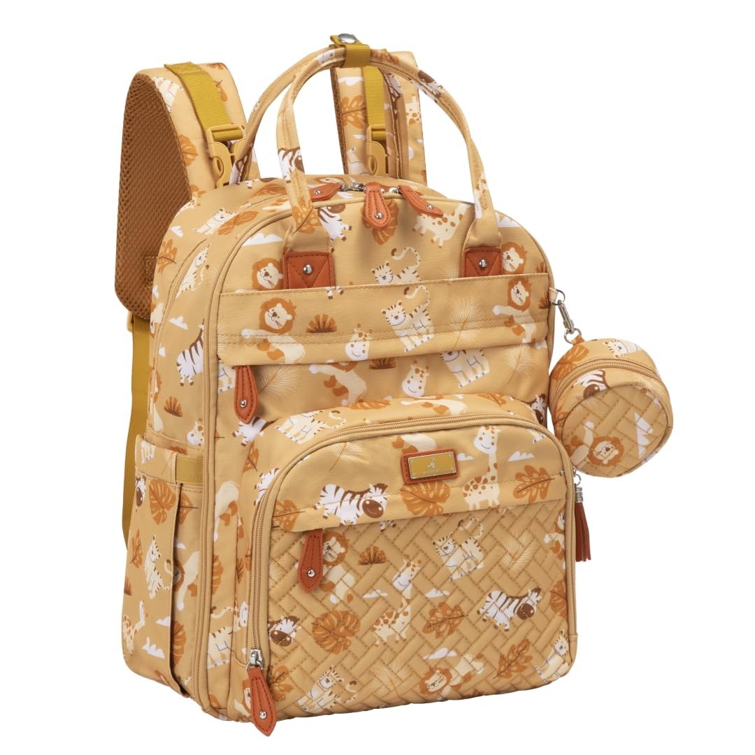 Multi Function Water Resistant Diaper Bag Backpack   Baby Travel Tote, Changing1