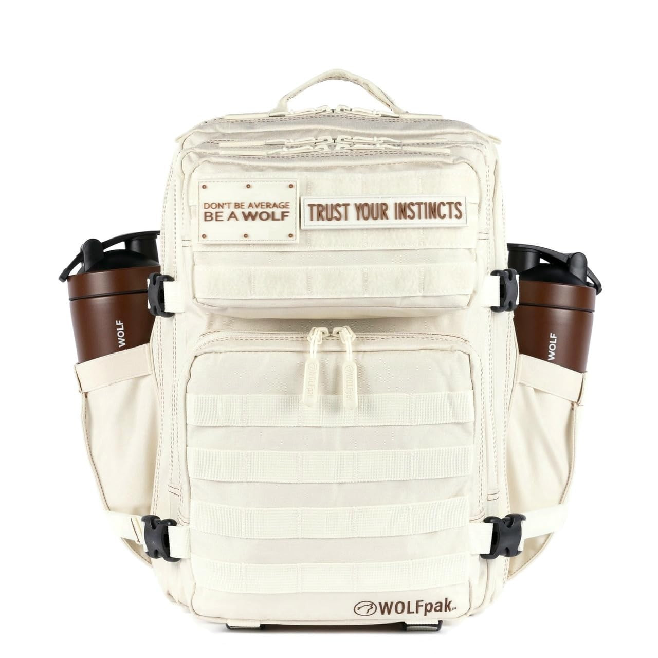 Durable 35L Waterproof Gym Backpack   1000D Oxford, MOLLE Webbing, Laptop Pocket1