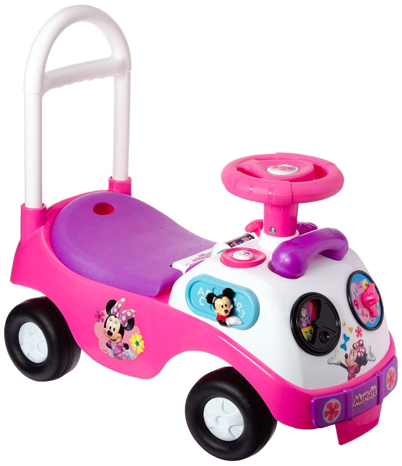 Minnie Mouse Toddler Push Car - My First Activity Ride-On Toy for Kids0