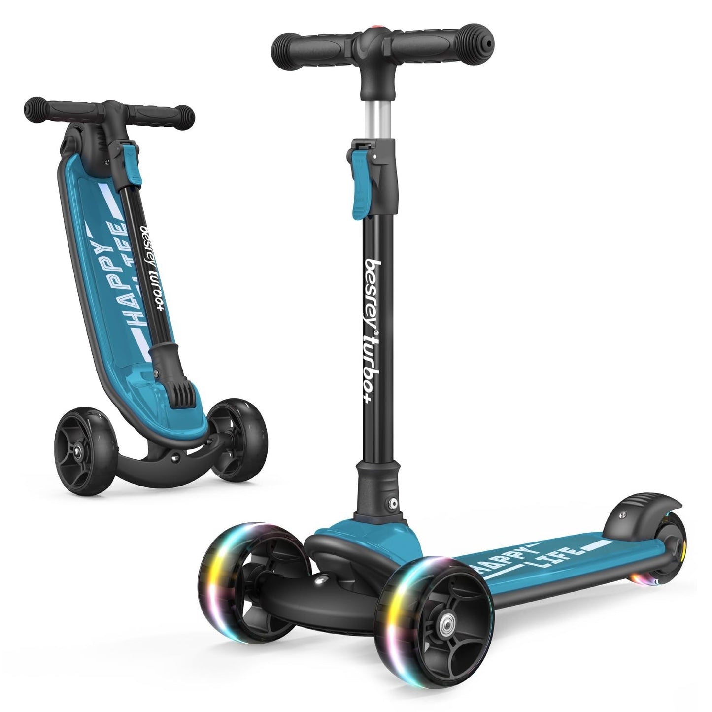 3-Wheel Kids Scooter Ages 3-10, Adjustable Height, Safe & Durable Design1