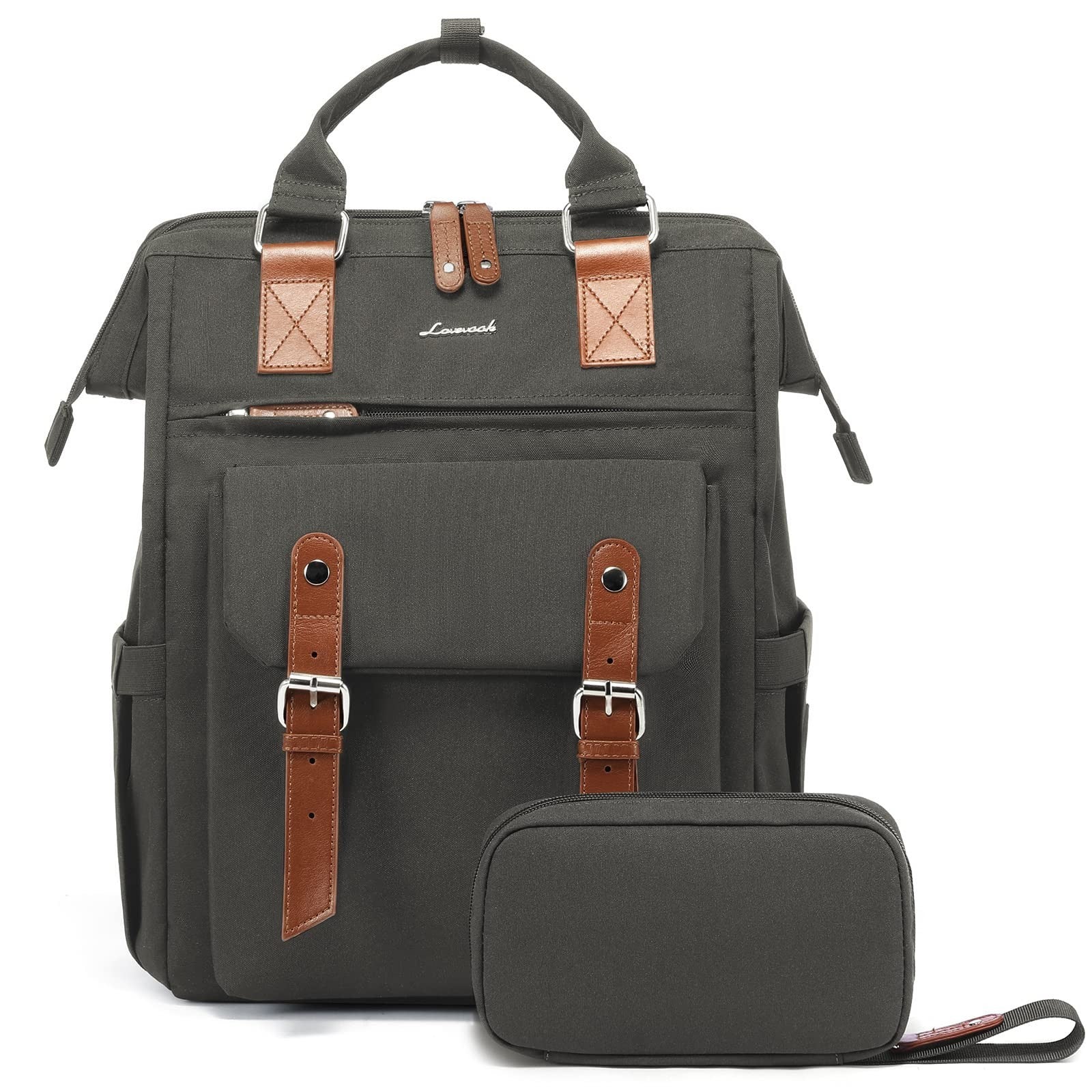 Stylish 15.6" Laptop Backpack for Women   Work, Travel, College, Commuter Bag, D1