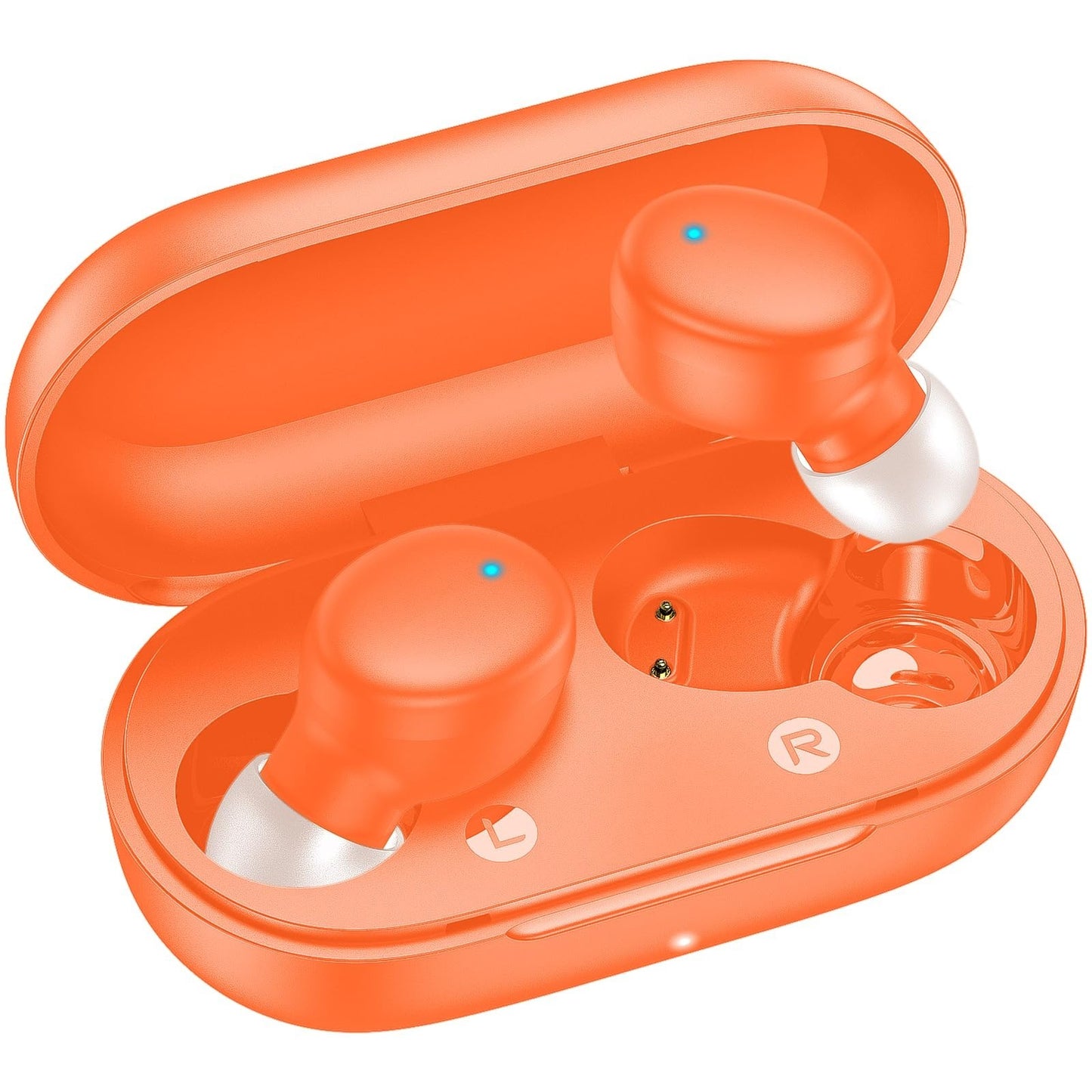 Wireless Earbuds Bluetooth 5.3   Lightweight In Ear Headphones, Premium Sound, T1