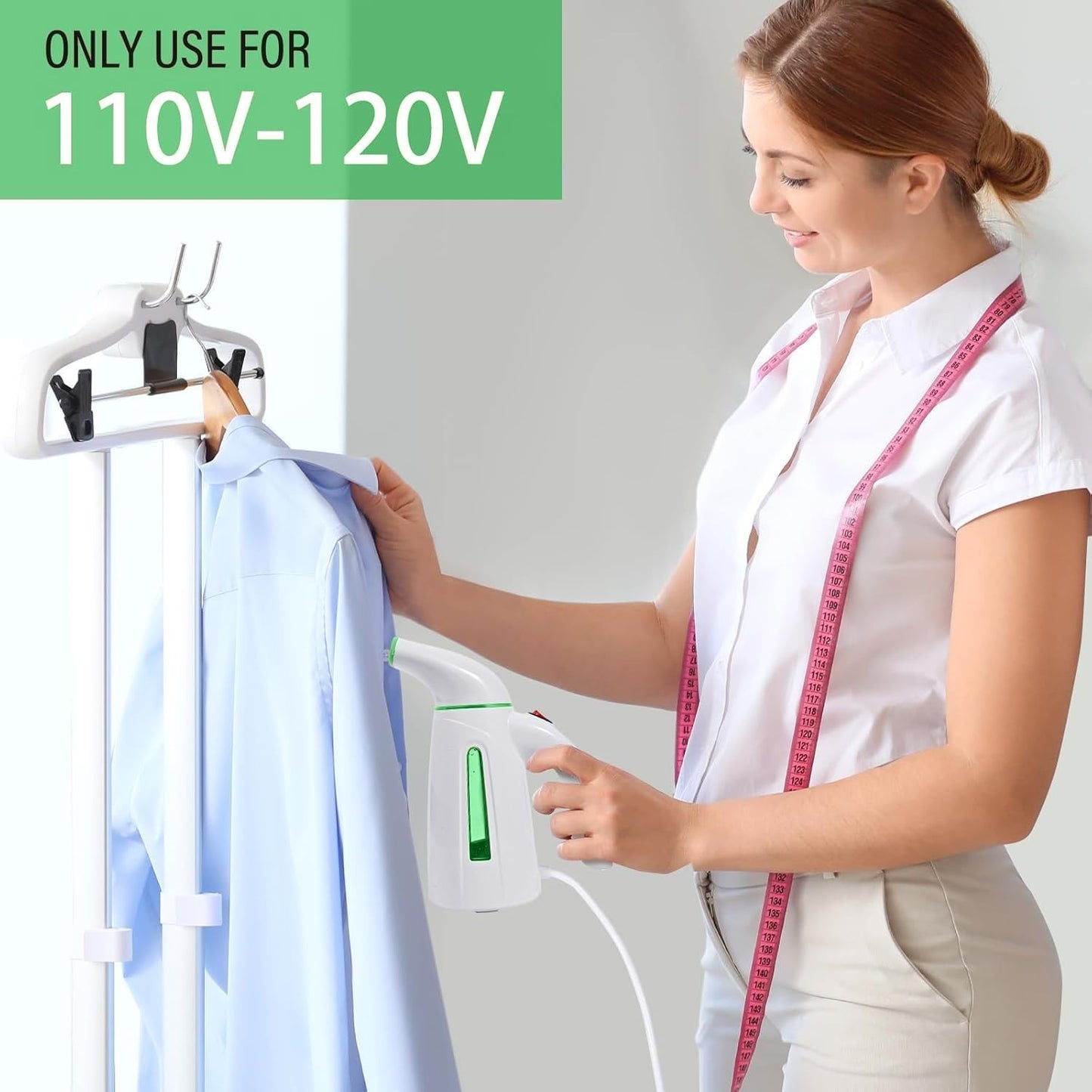 Portable Handheld Garment Steamer, 700W Fast Heat, 240ml Capacity, Travel Iron5