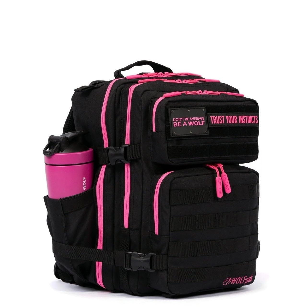 Durable 25L Waterproof Gym Backpack | MOLLE Webbing, Laptop Pocket, 1000D Oxford0