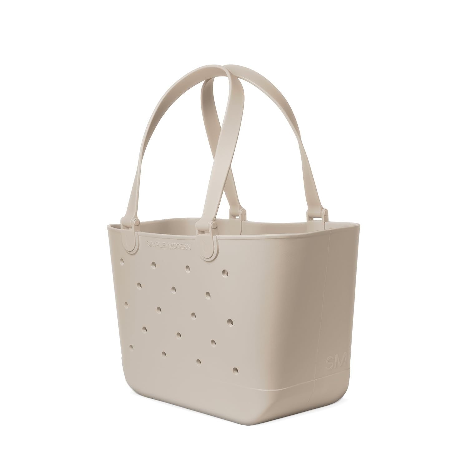 Large Waterproof Beach Tote Bag - Zipper Pocket, Travel & Pool Essentials, Beige4