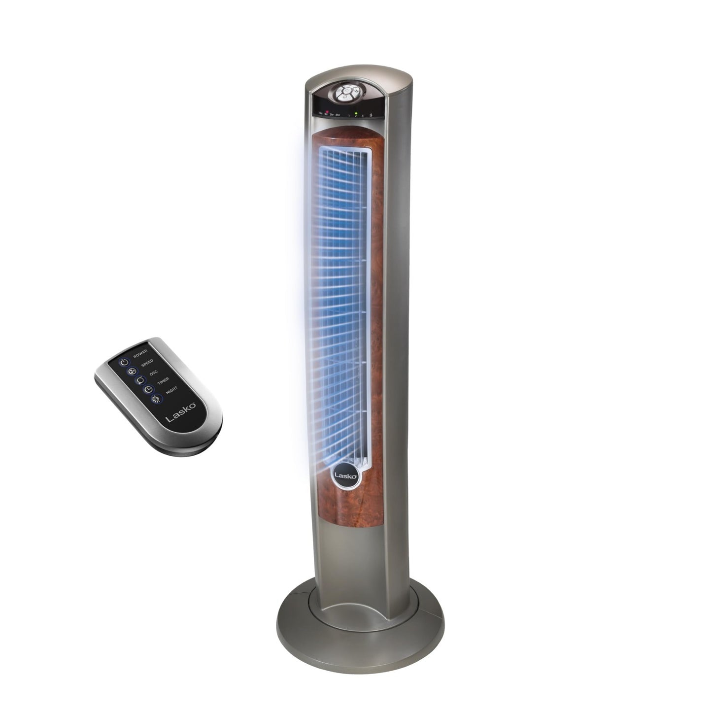 Oscillating Tower Fan with Remote Control   Quiet 42" Standing Fan for Home & Of1