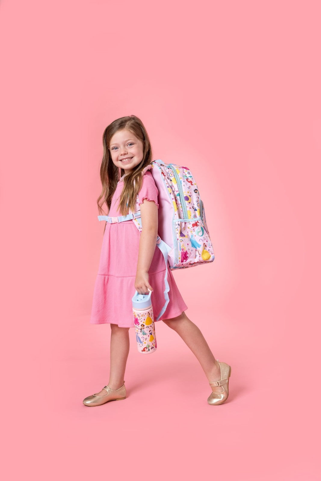 Disney Princess Kids Backpack 12L for School, Girls & Boys, Durable & Stylish2