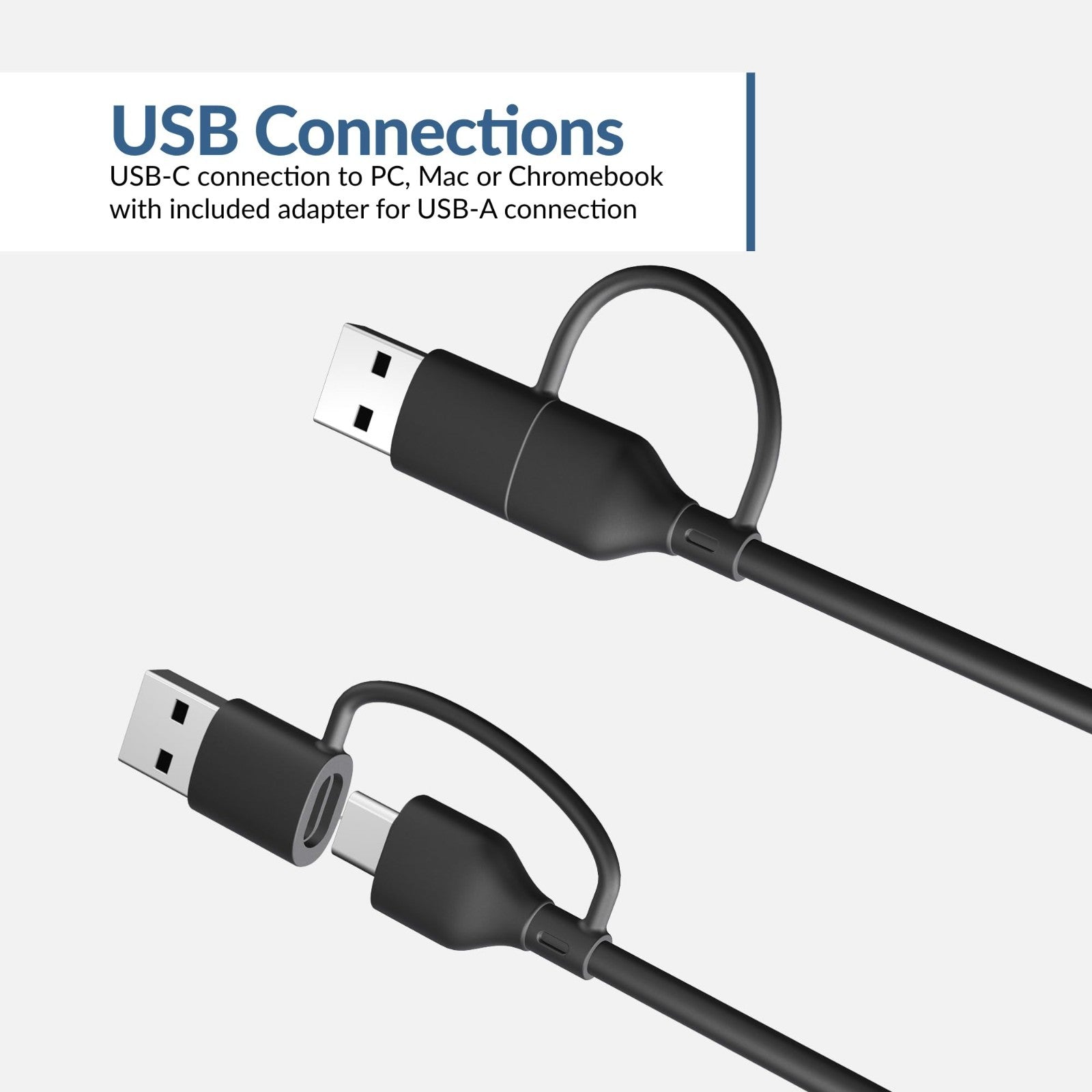 USB Powered Speaker Bar with LED Lights for PC & Mac, Clamps to Monitors, Music9