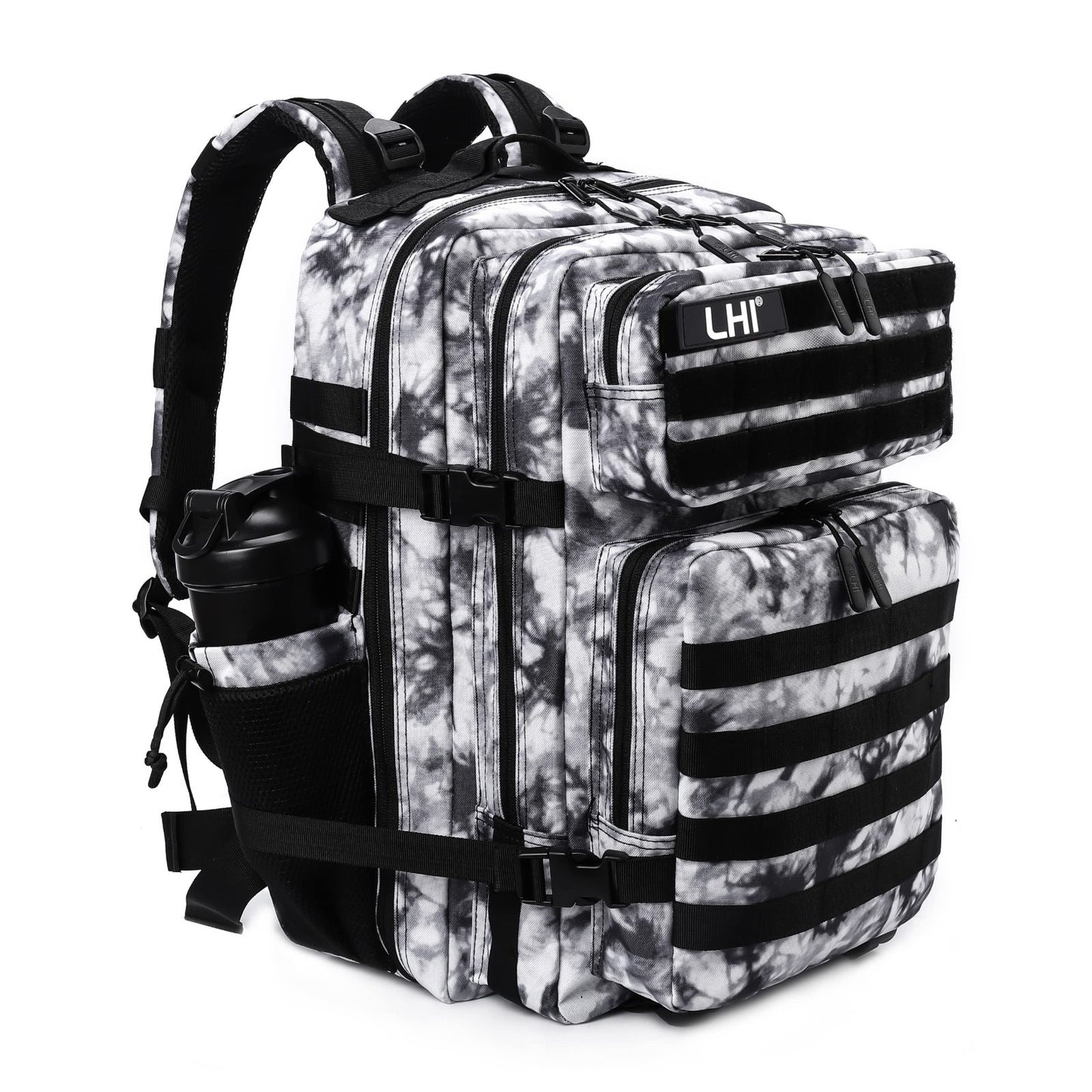 Tactical 45L Military Backpack for Men & Women   3 Day Assault Rucksack, Molle S3
