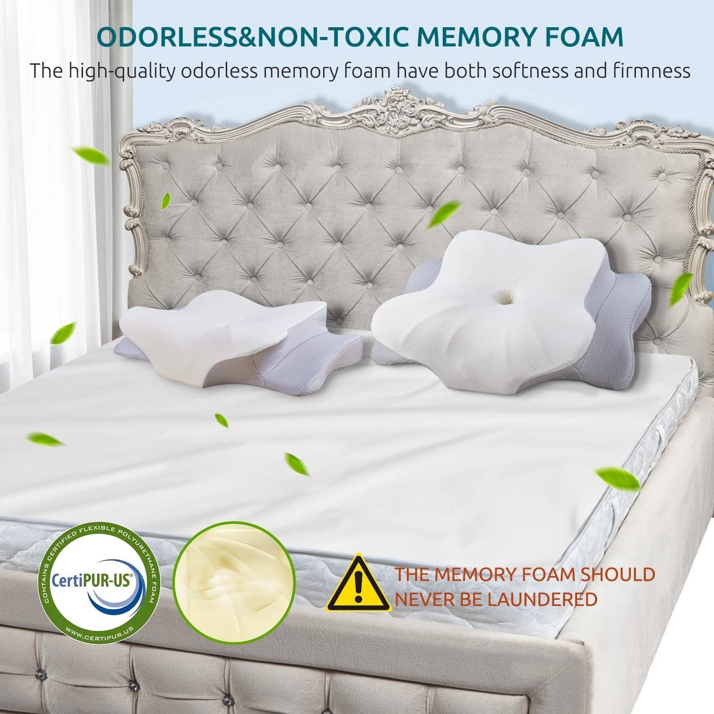 Ergonomic Memory Foam Cervical Pillow for Neck Pain Relief, Sleep Support7