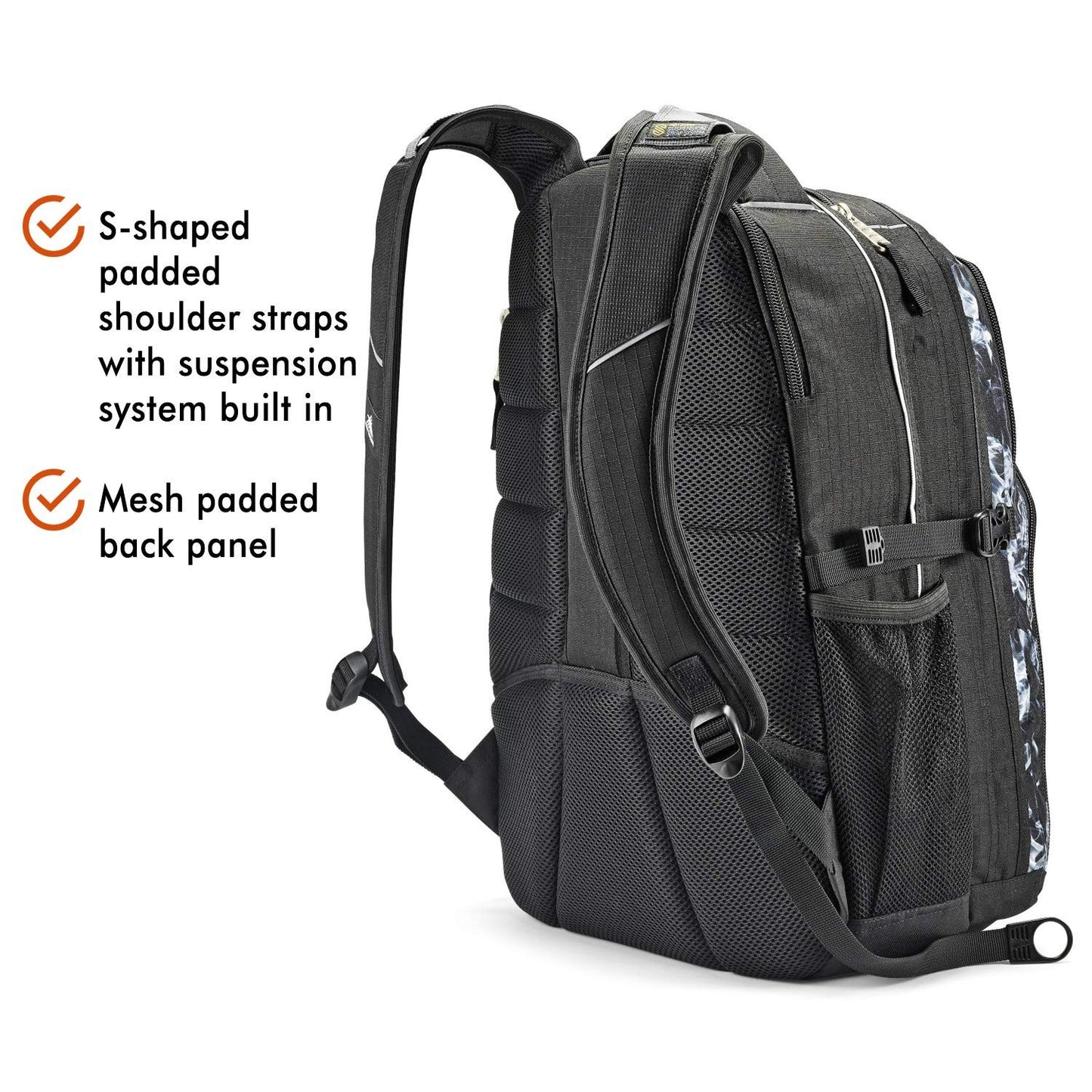 Versatile Laptop Backpack for School & Travel, Black, Fits Most 15" Laptops4