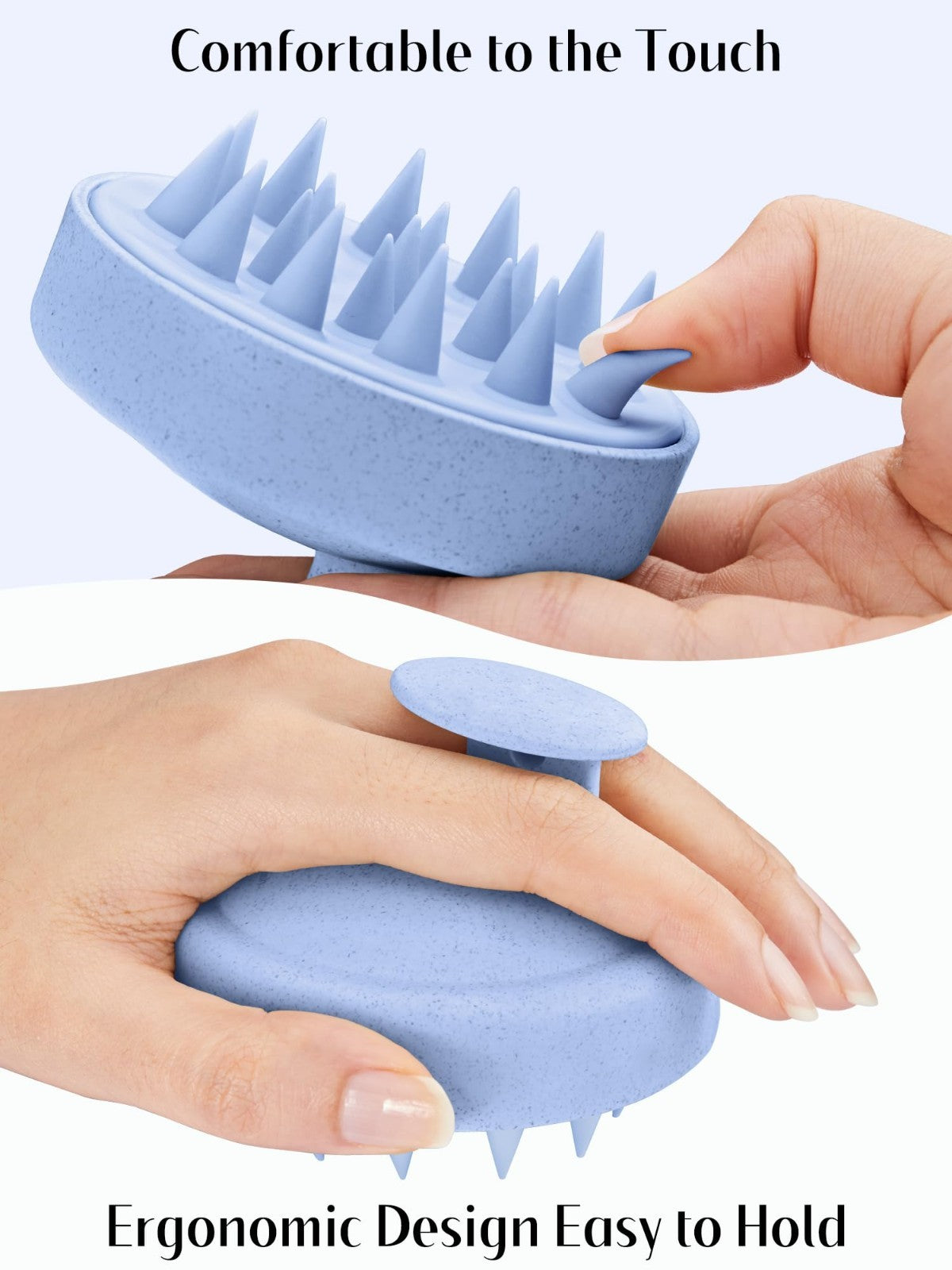 Scalp Massager Brush for Hair Growth   Soft Silicone Shampoo Scrubber, Dandruff4