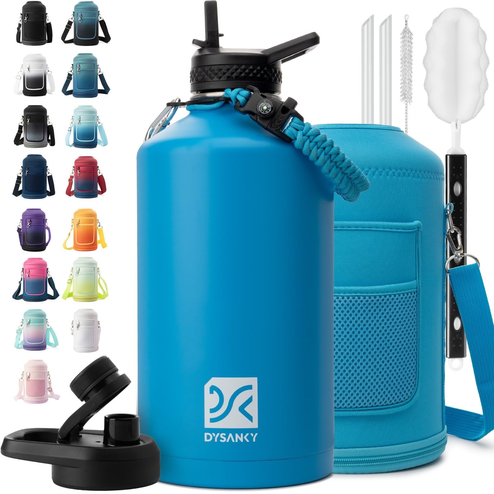 Optimized eBay Title:  "1 Gallon Insulated Water Bottle - Thick Stainless Steel1