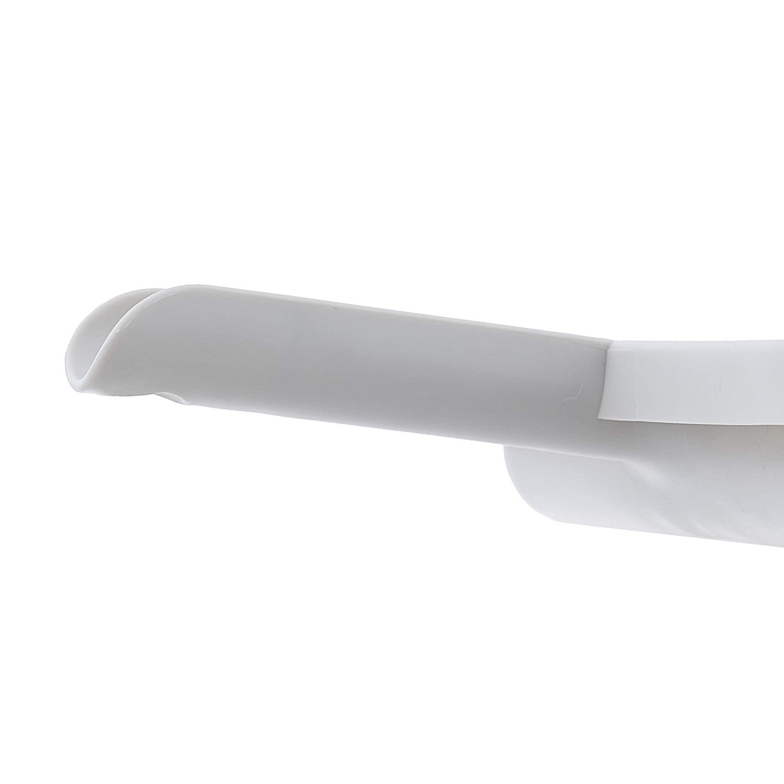 Clip-On Dustpan with Rubber Lip - 10" Durable Plastic, Comfort Grip Handle, 2-Pa5