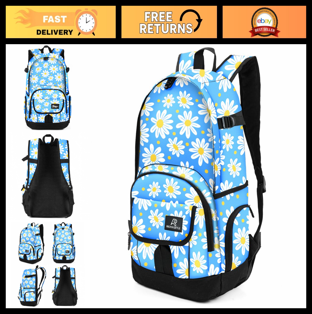 Lightweight School Backpack Travel Bag for Men & Women   College & Travel Use0