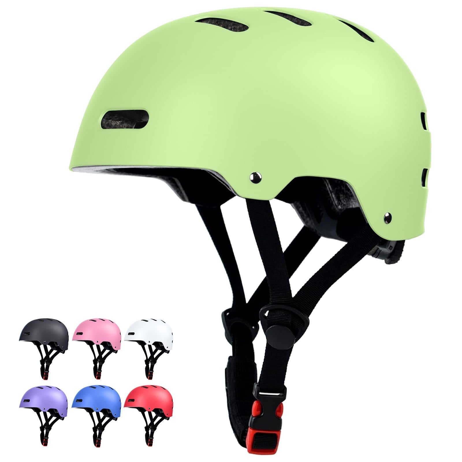 Multi-Sport Helmet for Skateboard, Bike, Scooter - Adjustable, Lightweight, Vent1