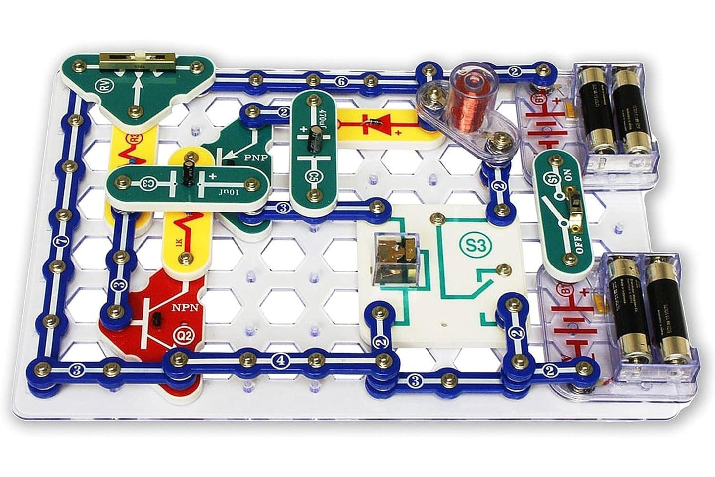 Snap Circuits Extreme Electronics Kit   STEM Learning, Fun Projects, Educational6