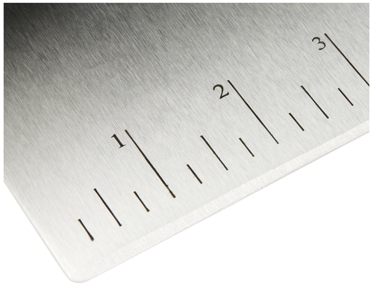 Multi Purpose Bench Scraper   Stainless Steel Dough Cutter, 6" with Measurement4