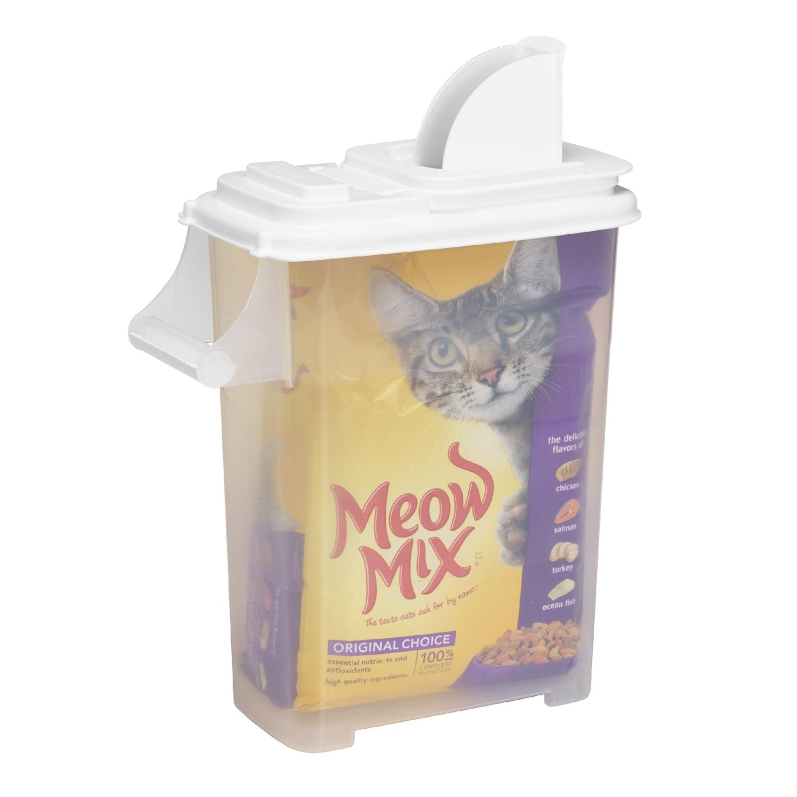 Airtight Pet Food Storage Containers   4 Gallon Dispensers for Dog, Cat & Bird S3