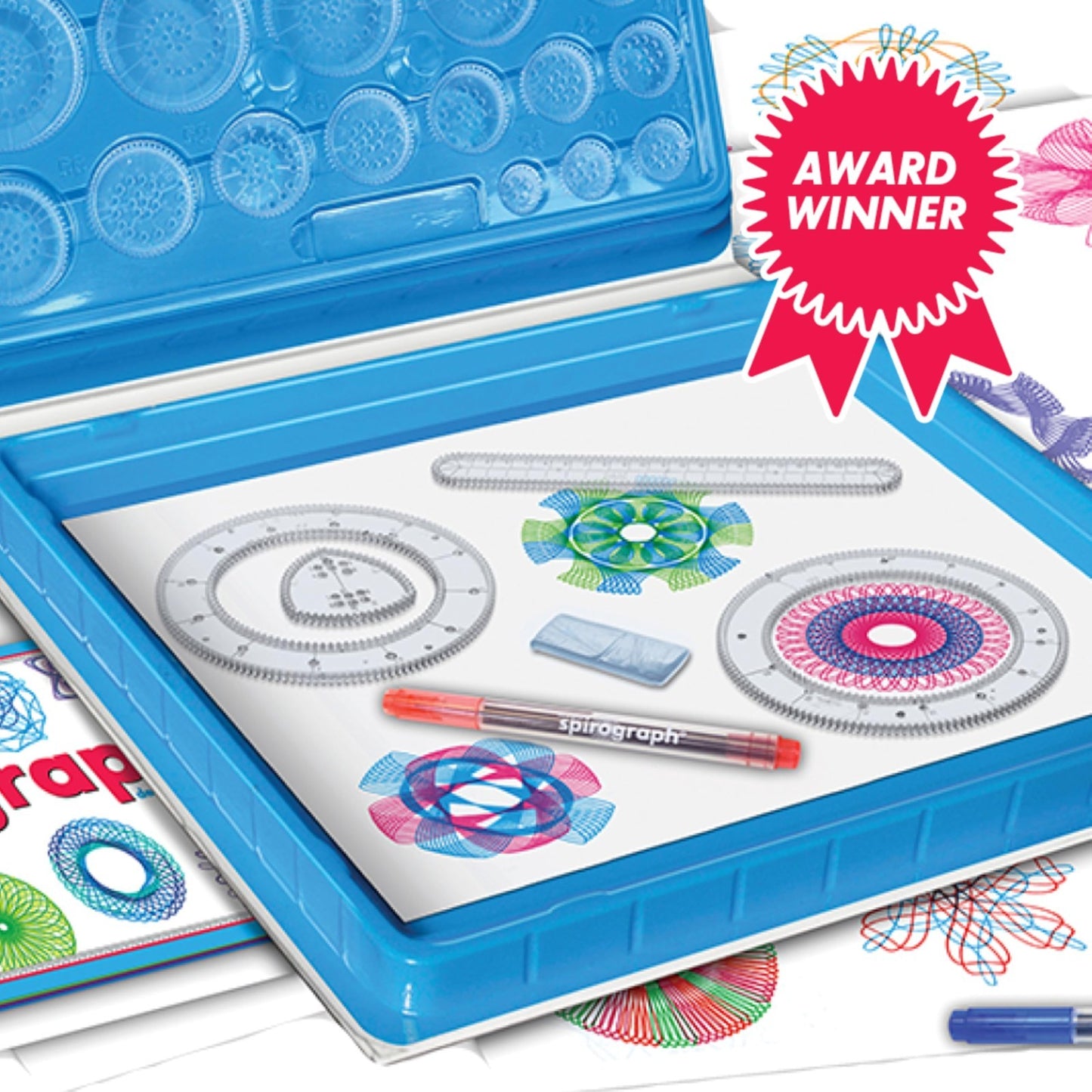 Deluxe Spiral Art Drawing Kit   Create Amazing Designs   Fun for Kids 8+5