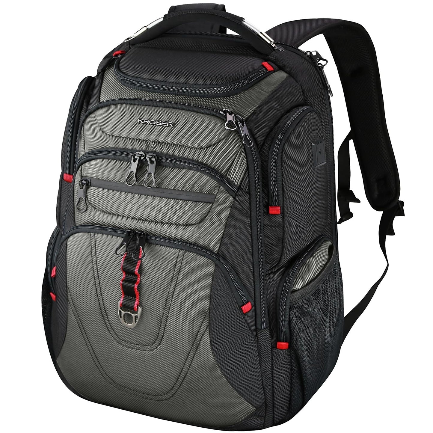 17.3 Inch Travel Laptop Backpack, XL Computer Bag for Men & Women, Durable & Sty1