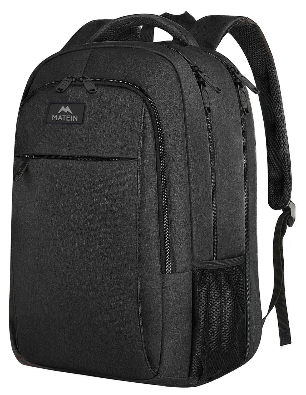 Extra Large 17" TSA Friendly Travel Laptop Backpack, Water Resistant, Multi Comp8