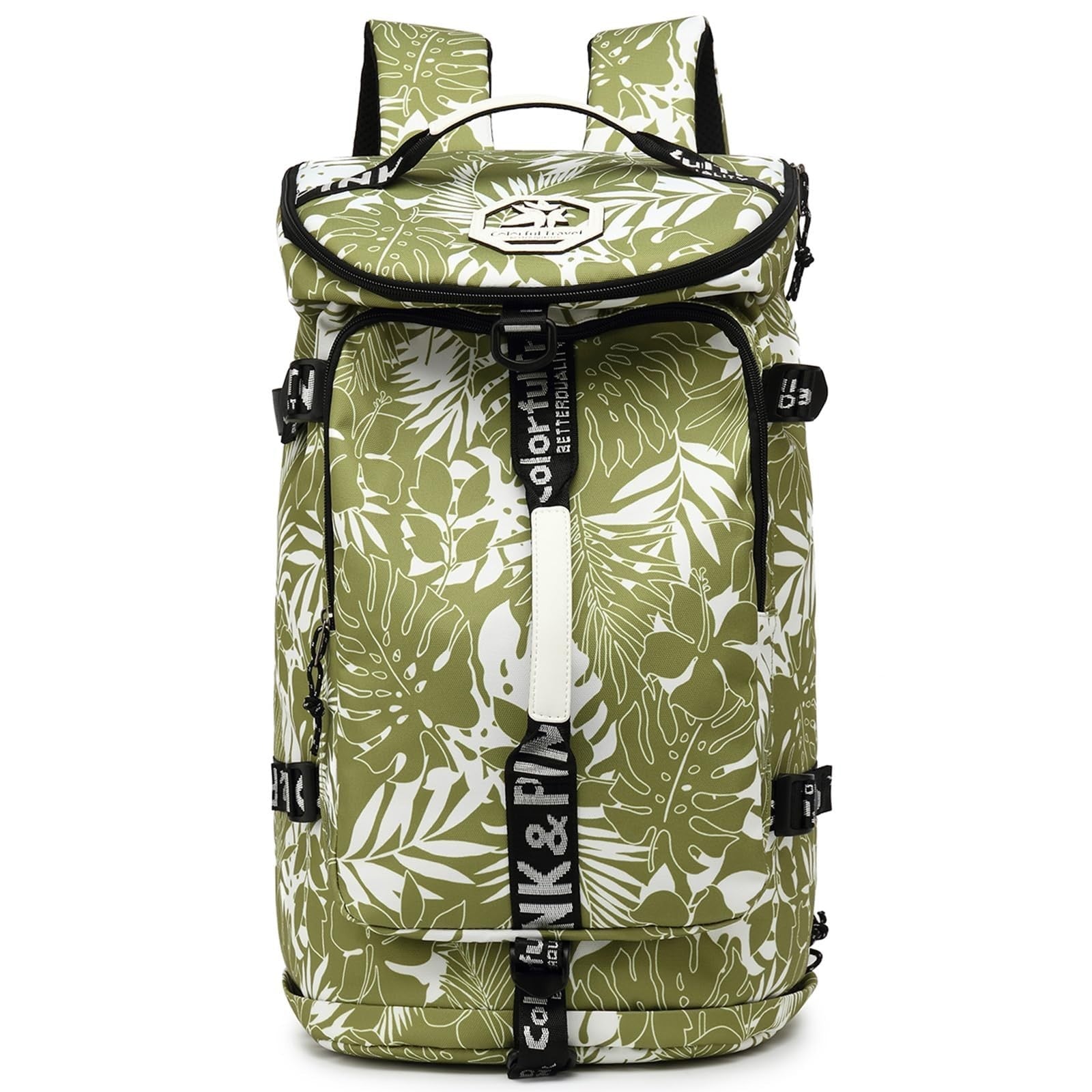 Waterproof Gym Duffel Backpack with Shoe Compartment, 4 Carry Methods, Sports &1