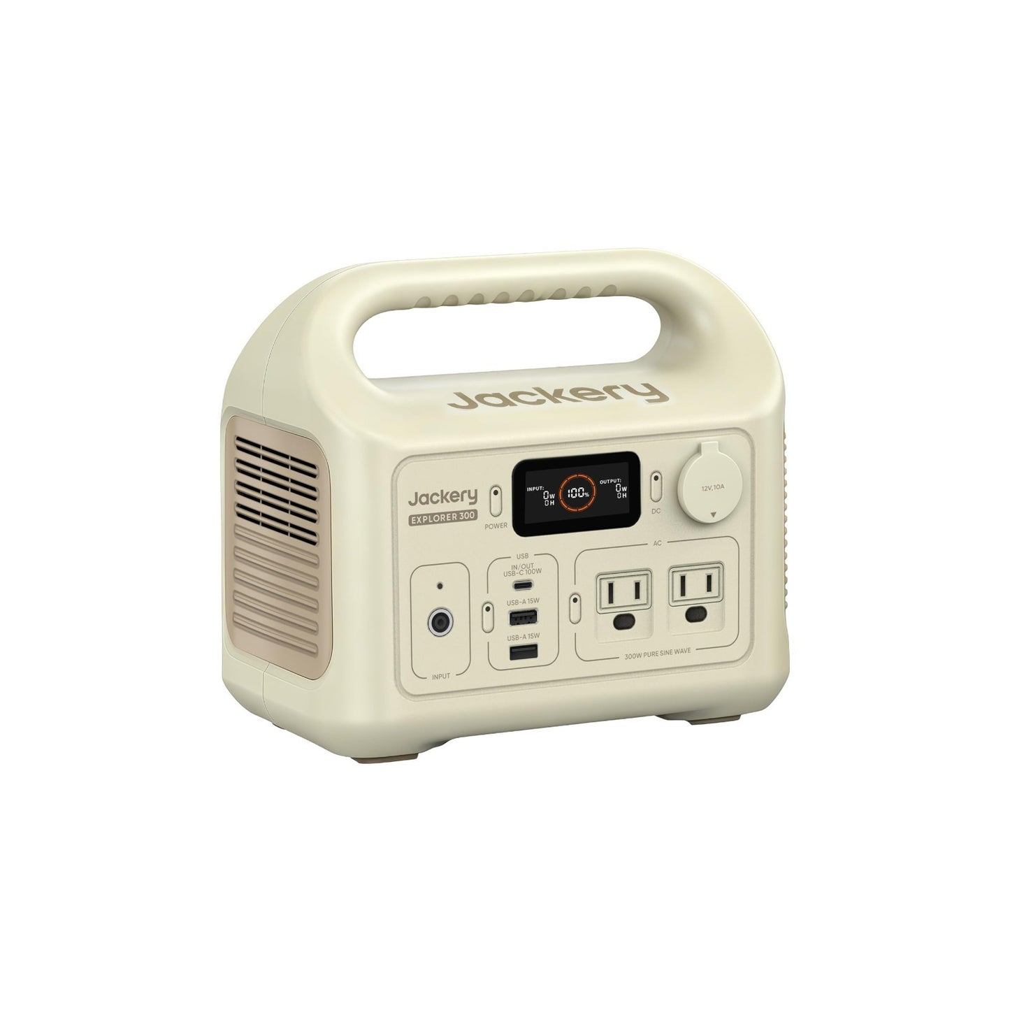 Portable Power Station 292Wh Backup Battery, Solar Generator for Camping, Travel0