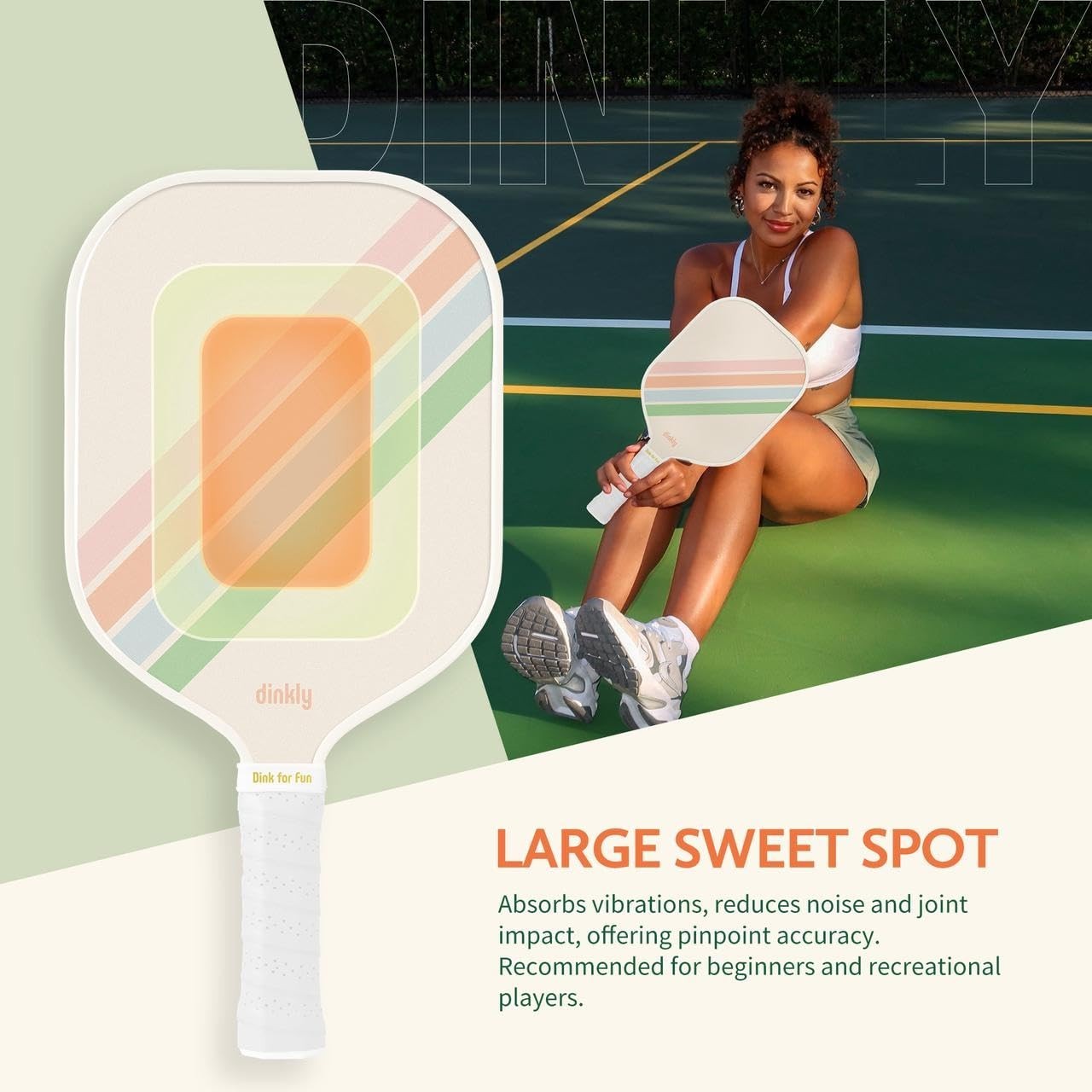 Pickleball Paddle Set of 2/4 - USAPA Approved, Graphite/Fiberglass, 4 Balls & Ca2