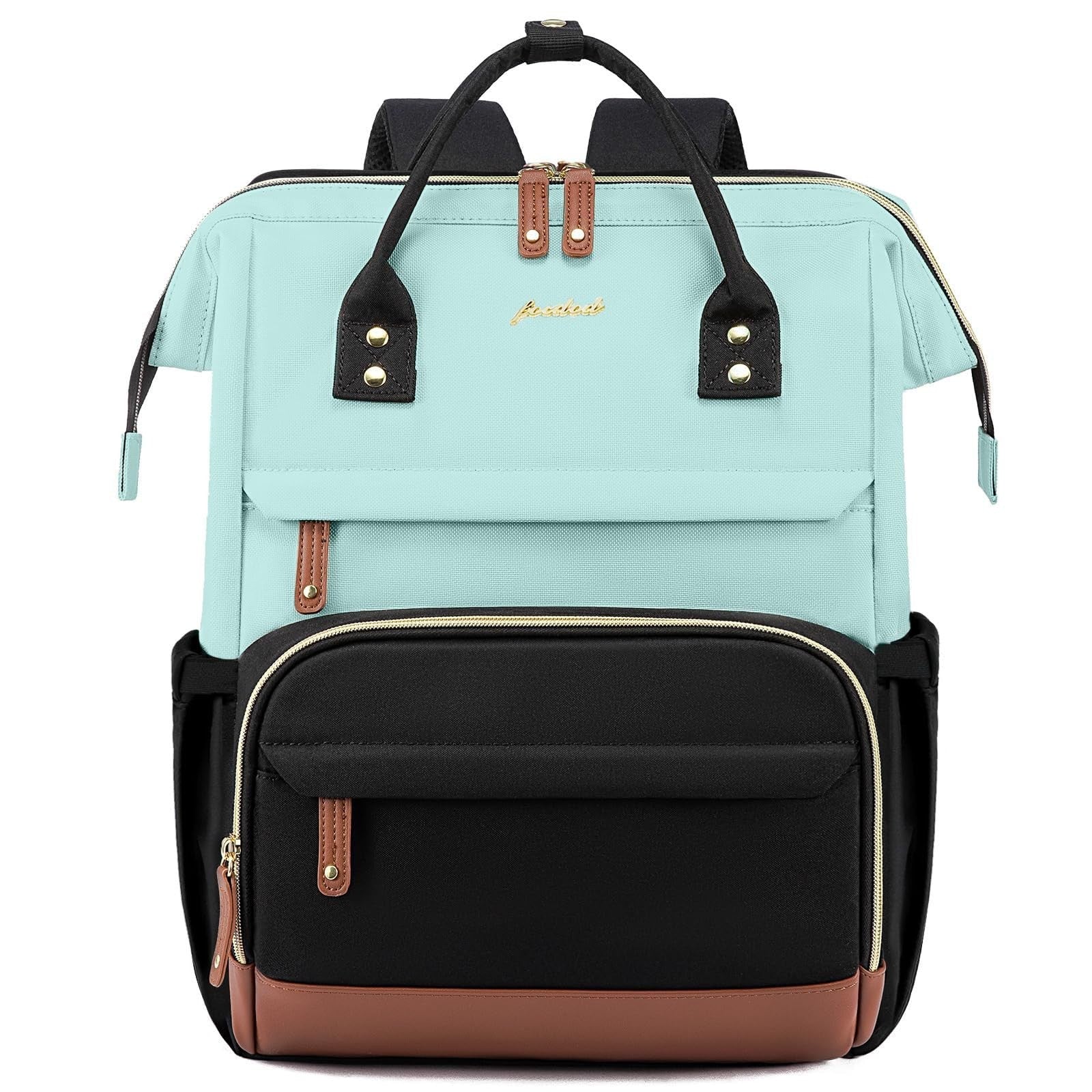Stylish Laptop Backpack for Women   15.6" Large Capacity Travel Bag for Work, Sc2