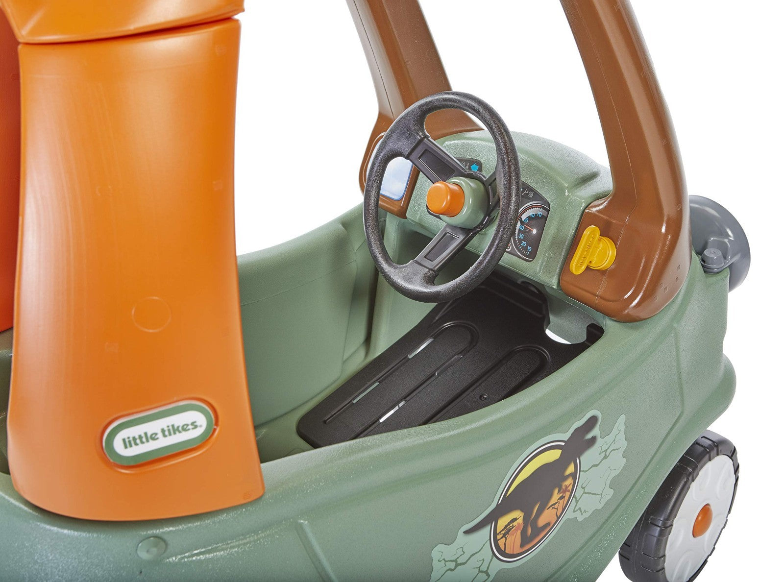 T-Rex Cozy Coupe Ride-On Toy for Kids – Fun Outdoor Vehicle, Ages 1-54