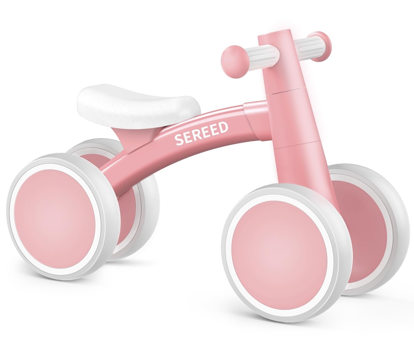 Toddler Balance Bike for 1 Year Old   4 Wheels, First Bike Gift for Boys & Girls1