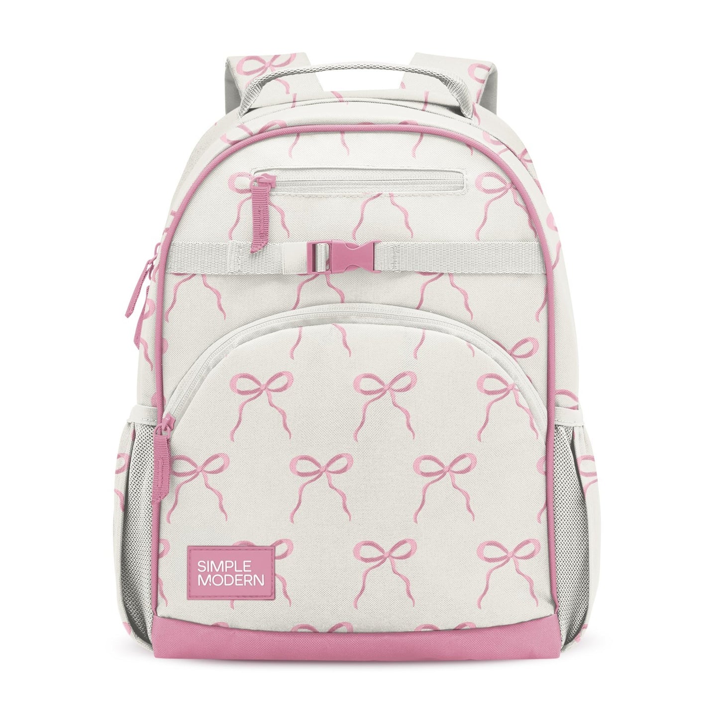 Kids School Backpack 18L for Girls & Boys | Cute Bows Design, Lightweight & Dura1
