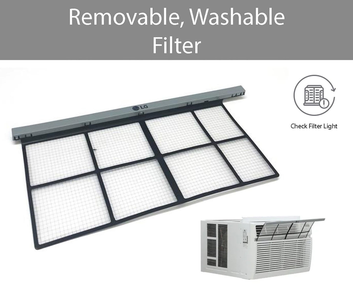 12,000 BTU Window Air Conditioner - Cools 550 Sq.Ft, Quiet, Remote Control, 3 Sp4