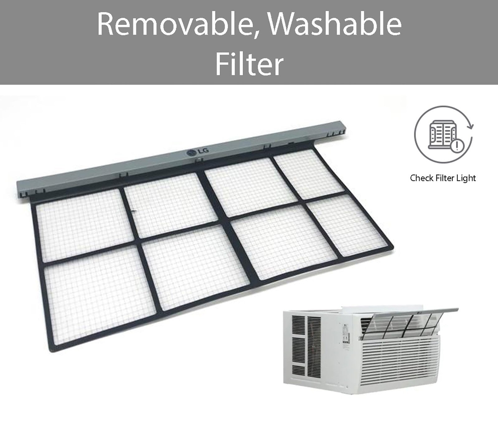 12,000 BTU Window Air Conditioner - Cools 550 Sq.Ft, Quiet, Remote Control, 3 Sp4