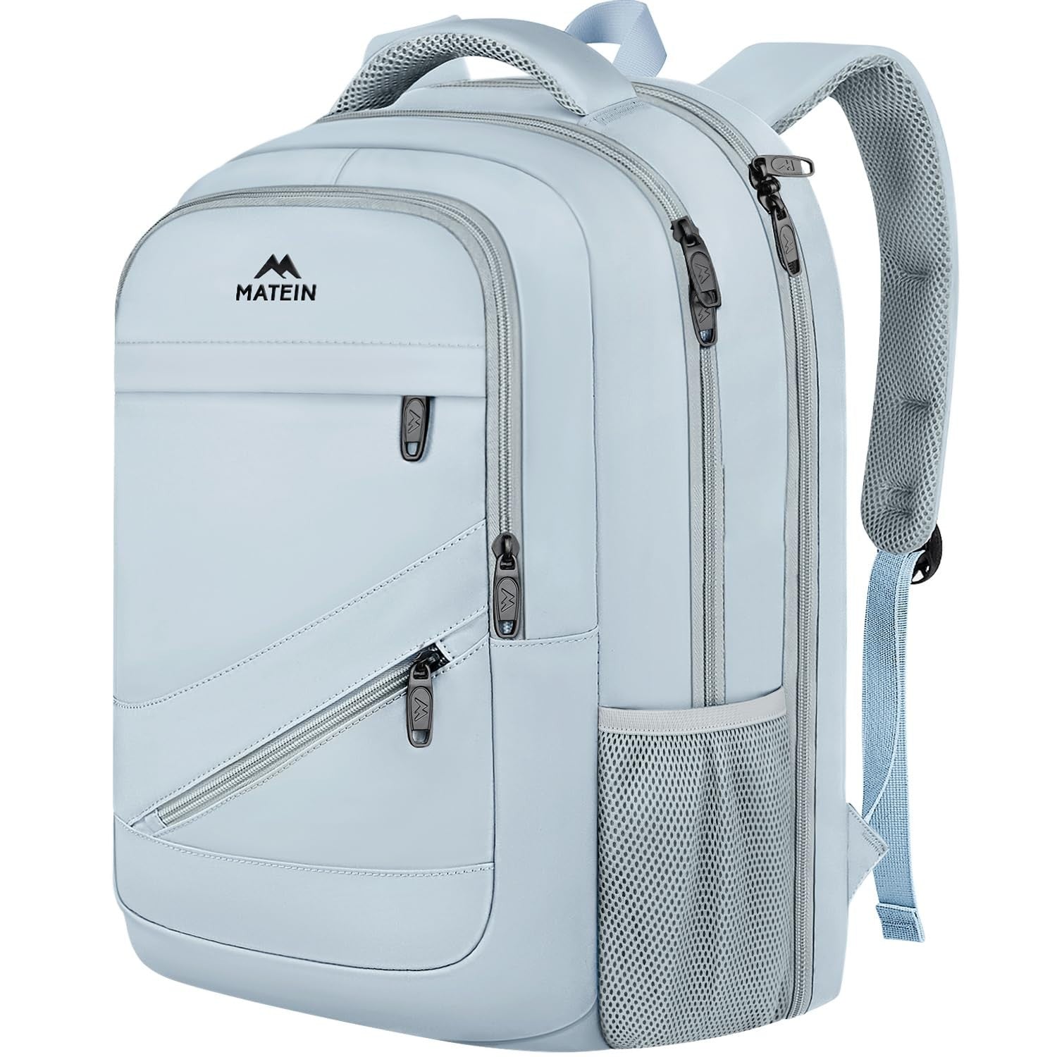 18" Laptop Backpack for Women, TSA Approved Travel Rucksack, 50L Capacity, Durab0