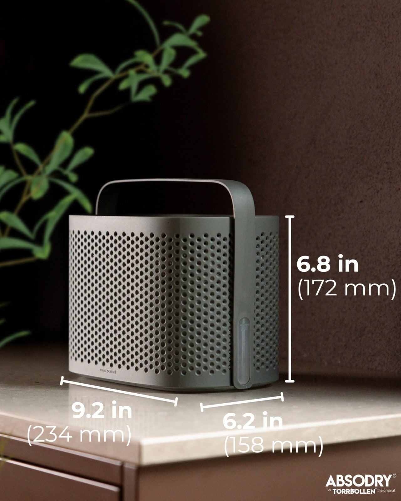 Dehumidifier for Closet & Bedroom - 2x1.3lb Moisture Absorber, Air Purifier, Hum2