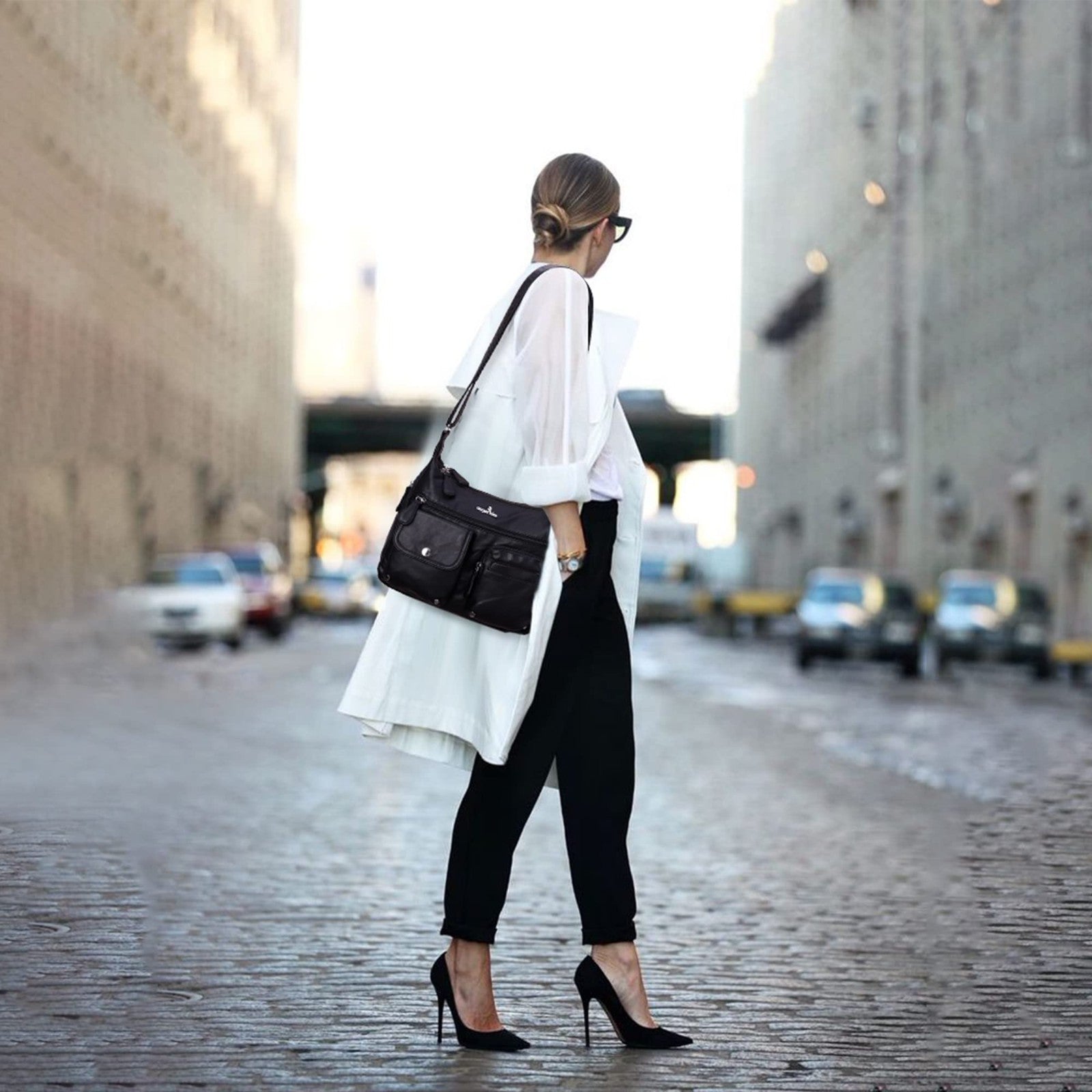 Stylish Crossbody Bags for Women   Medium Faux Leather Shoulder Handbags & Purse2