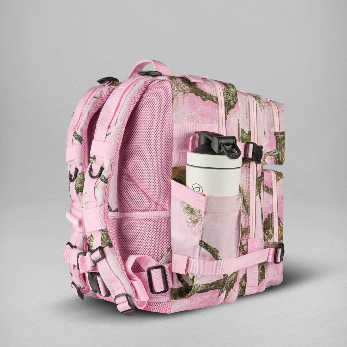 Durable 35L Waterproof Gym Backpack   1000D Oxford, MOLLE Webbing, Laptop Pocket4