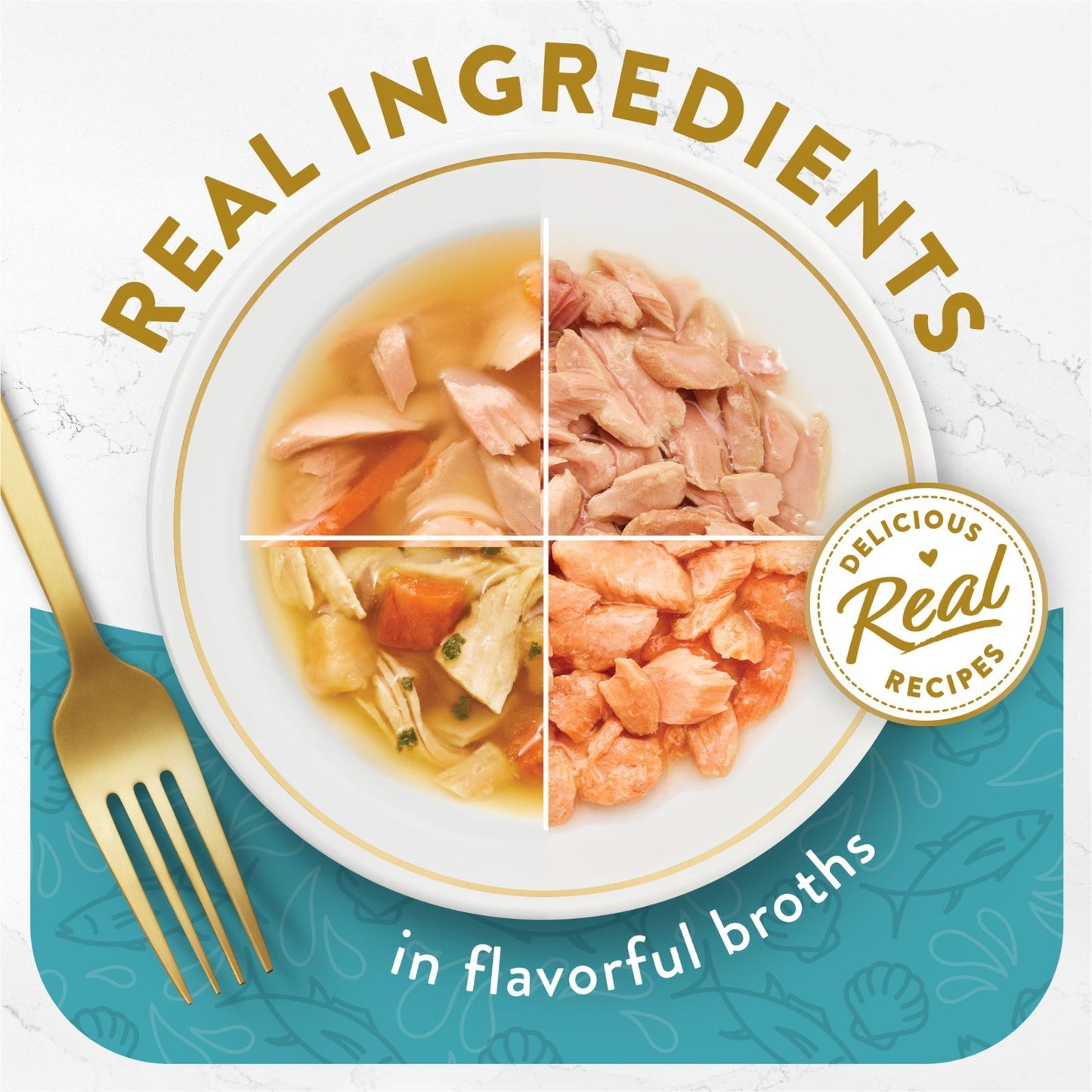 Grain Free Lickable Cat Food Appetizers & Broths Variety Pack   24 Total Pouches2