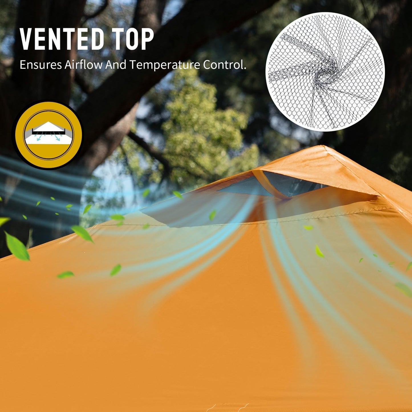10x10 Pop Up Canopy Tent   Easy Setup, Outdoor Sun Shade for Events, Parties, Ca5