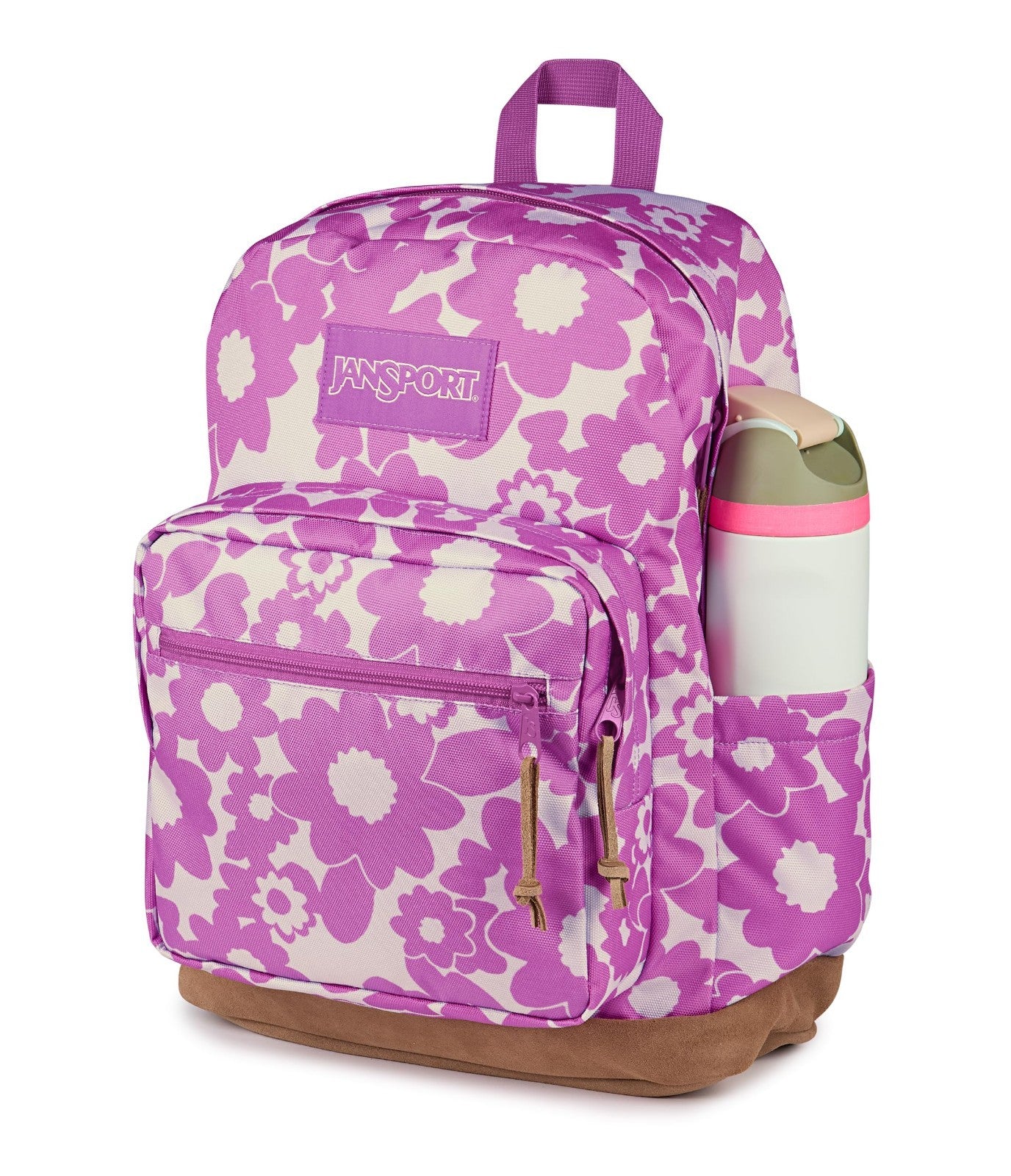 Durable Daypack Backpack with Padded 15" Laptop Sleeve & Water Bottle Pocket   P3