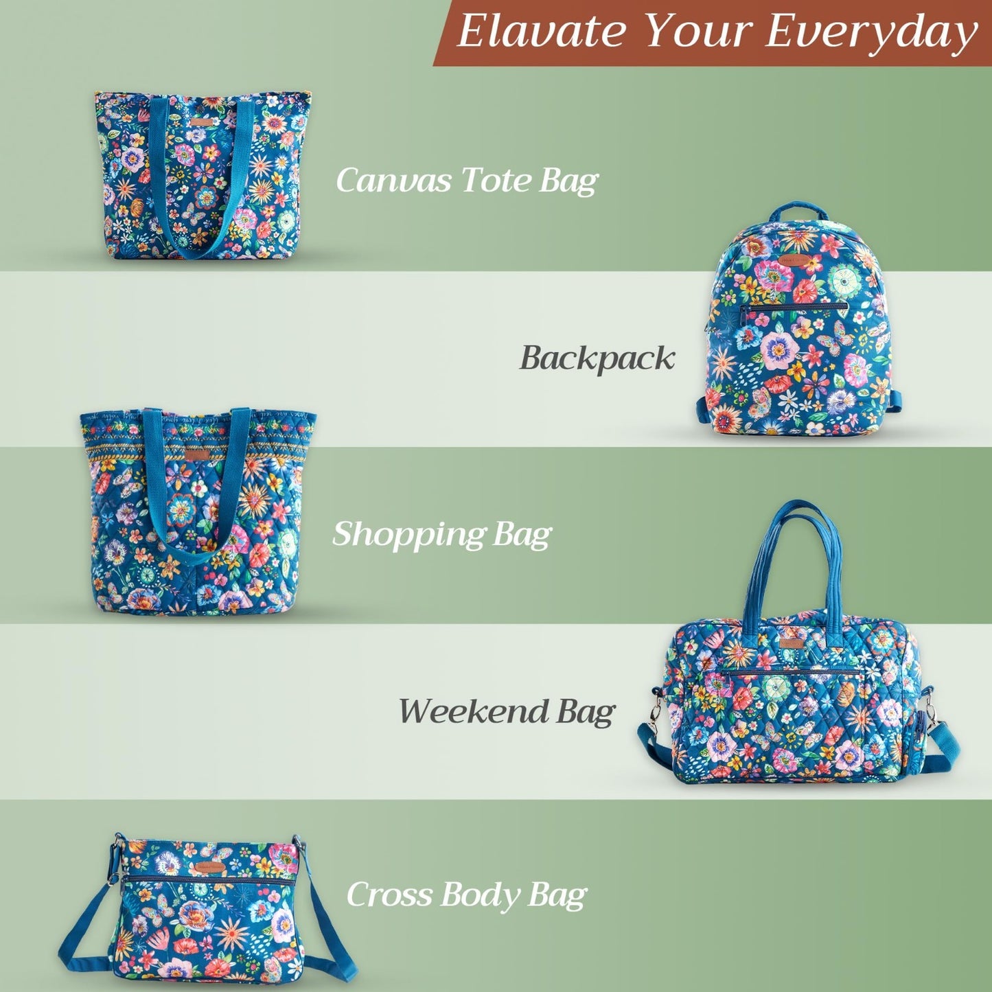 Stylish Women's Cotton Shoulder Handbag   Versatile Tote Bag for Everyday Use6