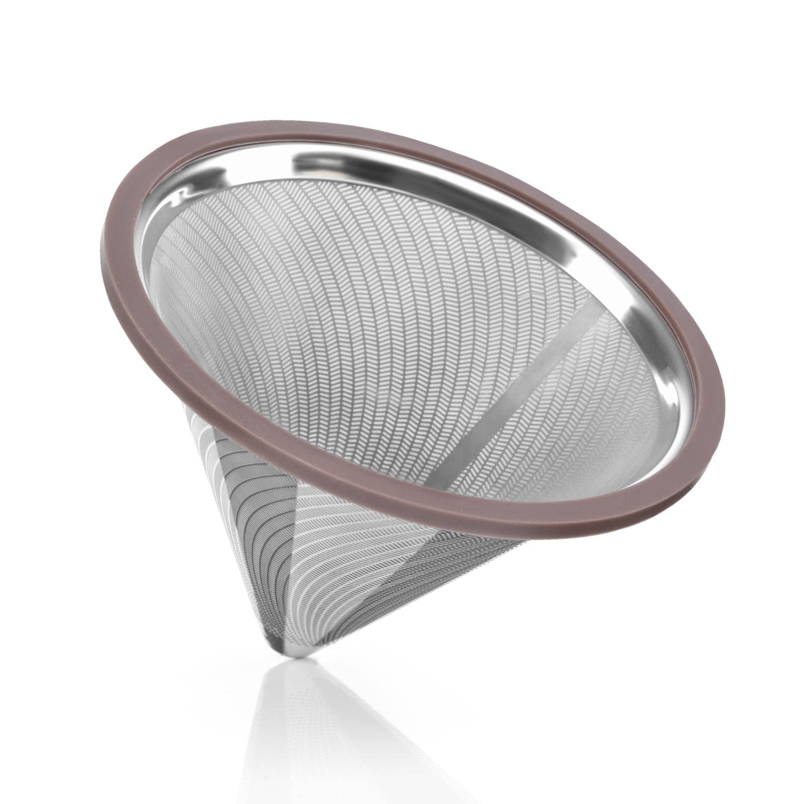 Pour Over Coffee Maker Set - Double-Layer Stainless Steel Filter, Borosilicate G7