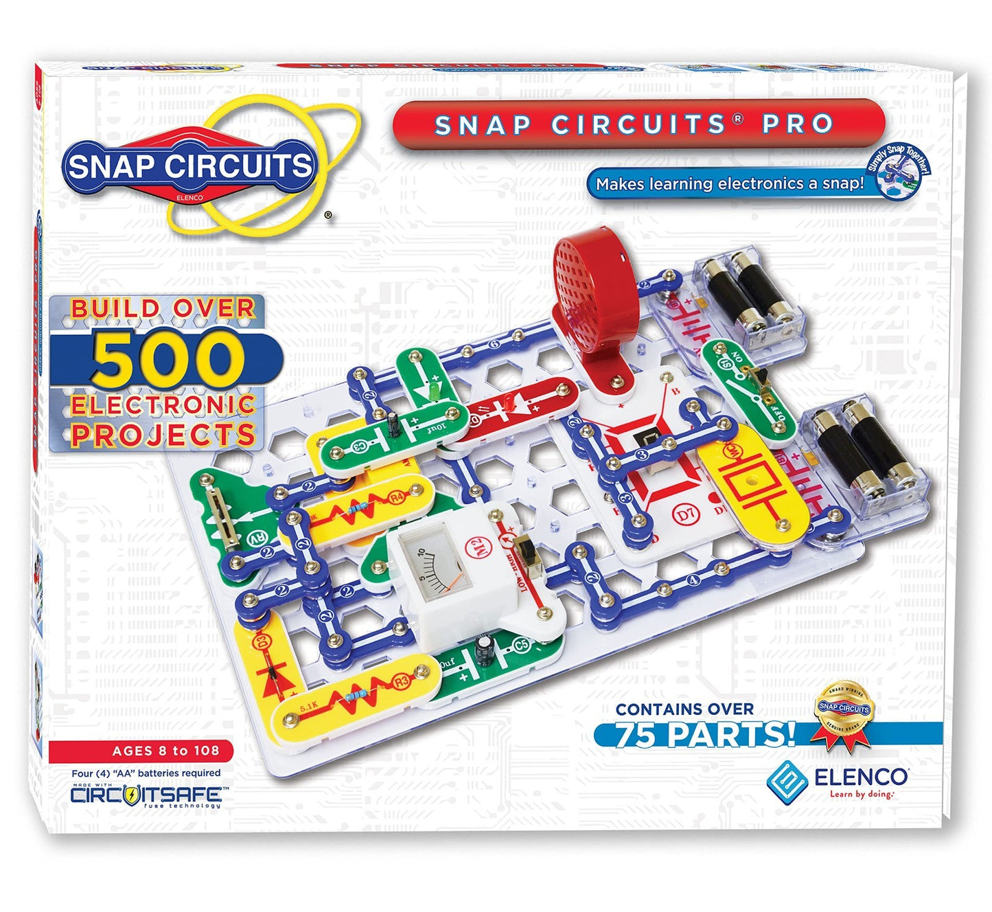 500 in 1 Electronics Exploration Kit   Snap Circuits STEM Learning Toy, Fun Proj4