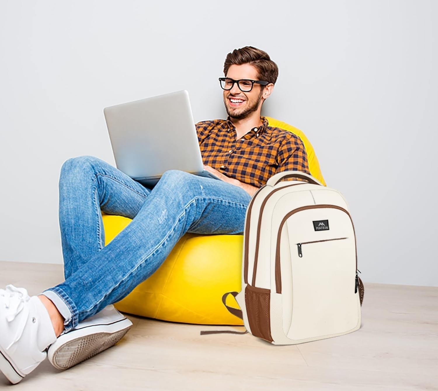 15.6" Travel Laptop Backpack, Cute Anti Theft Slim Design, Sturdy & Stylish Bag6